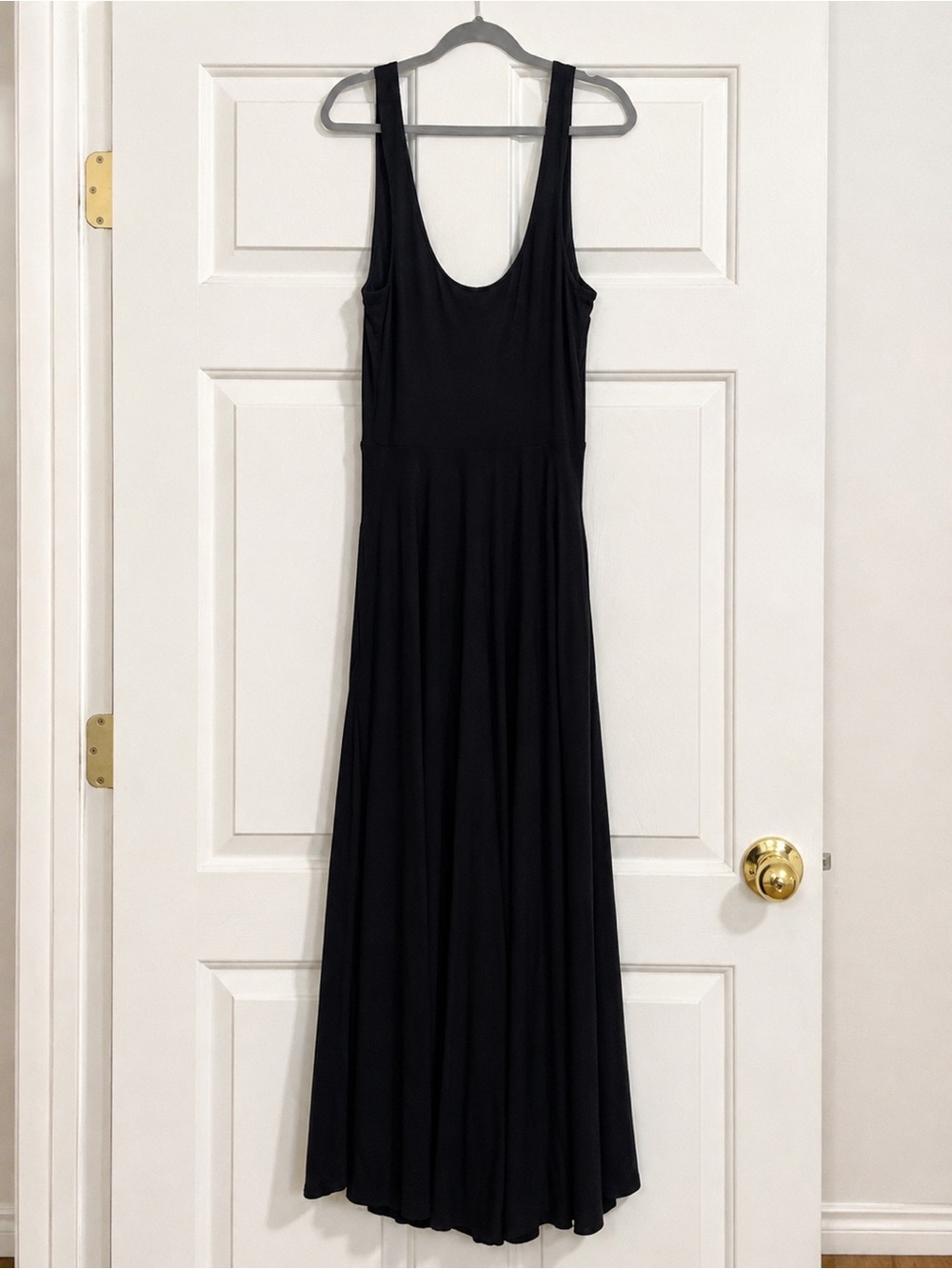 Athleta Santorini Black Midi Dress – XXS